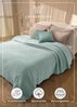 Wohndecke Kuscheldecke weich & flauschig – warme Baumwolldecke Überwurf Sofa, Laynenburg, Decke als Sofa-decke, Couchdecke, Wolldecke aus Baumwollmix Bild 2