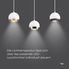 SLV LIGHT EYE® 150, Pendelleuchte, GU10, Pendellänge 150cm, 1x max. 13W, matt weiß - Pendelleuchten Bild 4