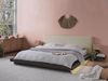 Bett mit LED ZEN 180 x 200 cm LED Kunstleder Dunkler Holzfarbton Bild 2