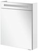 FACKELMANN B.CLEVER Waschtisch Set mit Spiegelschrank 60 cm breit, Weiß, Waschbecken Gussmarmor Weiß Bild 2