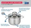 Elo Kochtopf Topf ELO BRILLANT D 14 cm silber Bratentopf Universaltopf Suppentopf Bild 2