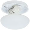 Eglo 81636 Wandleuchte/Deckenleuchte ELLA weiß, E27 max. 1X40W Ø 28cm Bild 5