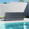 Weide Gartenbox | 100% Aluminium | Aufbewahrungsbox 1318 L | Outdoor Box mit Deckel | 200 x 86 x 79 cm Bild 3