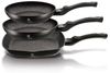 Berlinger Haus Berlinger Haus Satz Bratpfannen mit Beschichtung Granit Black Silver BH6157 Bild 3