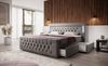 Boxspringbett Charme 180x200 H2 Grau Bild 4