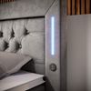 Boxspringbett Charme 180x200 H2 Grau Bild 5