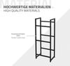 ML-DESIGN Standregal Getränkekistenregal Kistenhalter Kistenregal Getränkeregal für Kisten, 1-tlg, Kastenständer für 3 Kisten stabiles Standregal freistehend Stahl Bild 5