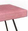 vidaXL Bank Uni Rosa 80 x 40 x 45 cm Samt 42038333 Bild 5