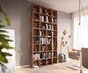 Bücherregal Live-Edge 240x120 cm Akazie Natur Massivholz Bild 2