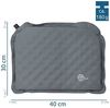 yourGEAR Microfaserkissen yourGEAR Thermo Sitzkissen Set - 2x selbstaufblasendes Sitzkissen 40x30x3,5 cm Sitzpolster Stuhlauflage Stuhlkissen Bild 2