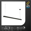 SLV No. 1001309 Q-LINE DALI SINGLE LED Pendelleuchte dimmbar 1500mm schwarz Bild 2