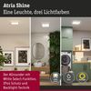 LED Panel Atria Shine White Select IP44 eckig 298x298mm 15,7W 2100lm 3000 - 6500K Holzoptik Bild 3