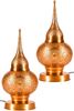 Marrakesch Orient & Mediterran Interior Nachttischlampe Orientalische Lampe Tischlampe Kupfer Hayati, Handarbeit Bild 5