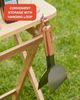 Barbecook Wender, 2er Set, Edelstahl silber / Holzgriff, 31 cm Bild 4
