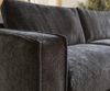 Ecksofa Sottil 290 x 165cm Chenille Grau Recamiere rechts Bild 5