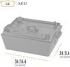 Petromax Kastenform mit Deckel k8 Bild 4