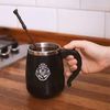 Harry Potter Tasse mit Zauberstab, Selbstrührende Tasse, Ein Muss Für Muggel & Magier, 350ml, Harry Potter Kaffetasse Selbstrührend Bild 2