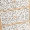 DRW Schrank mit 3 Schubladen MDF Holz in Natur Bild 3