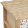 DRW Schrank mit 3 Schubladen MDF Holz in Natur Bild 4