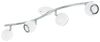 Eglo 31004 LED Spotleuchte BIMEDA Stahl weiß, chrom GU10-LED max. 4X2,8W L:64cm 3000K Bild 1