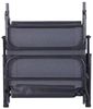 2 in 1 Gartenliege Ruheliege Liegebett Relaxsessel Ruhesessel Gästebett Kopfkissen grau Bild 5