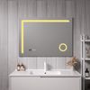 LED-Badspiegel Chambave 100x70 cm Silberfarben [pro. tec] Bild 3