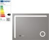 LED-Badspiegel Chambave 100x70 cm Silberfarben [pro. tec] Bild 4