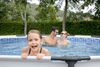 Bestway Steel Pro MAX Frame Pool Komplett-Set mit Filterpumpe Ø 427 x 122 cm, lichtgrau, rund Bild 5