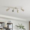 Lindby Deckenstrahler Ovelia, Metall, Creme IP20, 4 x 15 W LED Bild 3