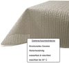 Haus und Deko Tischdecke Garten Tischdecke Outdoor PVC rechteckig Terrasse Balkon rutschfest (1-tlg) Bild 2