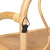 Atmosphera - Kinder-Wandregal Retro - Rattan 57x24 cm - Beige Bild 5
