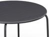 Vente-unique - MIRMANDE Garden dining set Metall Grau - B 110 cm x H 74 cm x L 110 cm Bild 5