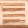 Raburg Gartentisch Beistelltisch Teakholz, 50 cm, wetterfestes Teak, langlebig, leicht & robust, UV-beständig & pflegeleicht Bild 5