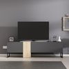 TV Lowboard Anthrazit Saphir mit Metall Füße 9161 Bild 2