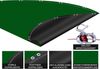 QUICK STAR Poolabdeckung Rund für 280-320 cm Pools | Planenmaß Ø 380 cm | Grün | Sommer & Winter Poolplane | Solar Abdeckplane | 180g/m² PE Zweifach Beschichtete Abdeckung | Solarplane UV-Resistent Bild 3
