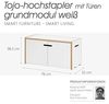 Tojo Mehrzweckregal hochstapler, Grund- und Anbaumodule, die miteinander kombiniert werden können Bild 3