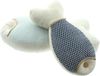 Dekoleidenschaft Dekokissen "Fisch" aus Leinen in blau & grau 2er Set 36 + 50 cm lang, Fischkissen, maritime Kissen in Fisch-Form, Sofakissen, Zierkissen, Couchkissen Bild 3