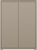FORTE Schuhschrank Alice Springs, Schuhschrank, Platz für 15 Paar Schuhe, 2 Türen (B/H/T 74,5/99,1/34,9 cm) Stauraumschrank, Mehrzweckschrank, grifflose Front, Push to open Bild 2