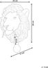 Wandlampe Löwe SIMBA Gold Bild 3