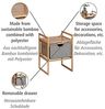Wenko 62223800, Kaffeetisch, Quadratische Form, 2 Bein(e), Bambus Bild 4