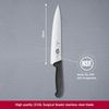 Victorinox 'Fibrox' Tranchiermesser, Stahl schwarz, 22 cm Bild 3