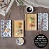 Moritz & Moritz Tafelservice Sushi Set 10tlg Blaue Blumen (8-tlg), 2 Personen, Porzellan, Geschirrset für 2 Personen Bild 2