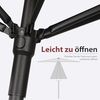 Sekey 200 × 125 cm Sonnenschirm Balkon Sonnenschirm Rechteckig für Balkon, Terrasse & Garten,Windfest Kippbar UPF 50+ Bild 3