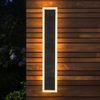 esotec LED Außen-Wandleuchte Solar Wandleuchte Smart Light, Fernbedienung CCT 580 LEDs außen 102652, 3 Lichtfarben einstellbar, automatisch EIN/AUS: ja, LED fest integriert, warmweiß, kaltweiß, tageslichtweiß, Fernbedienung, Solar, spritzwassergeschütz... Bild 2