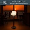 MeLiTec LED Solarleuchte Solar-Gartenleuchte SO50, LED wechselbar, warmweiß, Solar-Lampe Lounge-Licht, Outdoor-Leuchte Farbwechsel, auch Tischlampe Bild 5