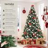 tectake Künstlicher Weihnachtsbaum Christbaum Künstlicher Tannenbaum 210 230cm Spritzgussnadeln Deko, Undekorierter/Unbeleuchteter Baum, verschiedene Größen, künstlich in Grün, mit PVC- und Spritzgussnadeln Bild 2