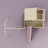 PolarPlay Spielturm Bosse aus Holz in Rosa Bild 5