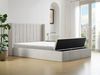 Vente-unique - DOUINO Bett Stoff Beige - B 245 cm x H 120 cm x L 202 cm Bild 4