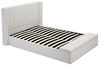 Vente-unique - DOUINO Bett Stoff Beige - B 245 cm x H 120 cm x L 202 cm Bild 1