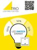 E14 Filament LED, 4,5 Watt, 470 Lumen, warmweiß, Ø4,5cm, 3 Stufen Dimmer Bild 3